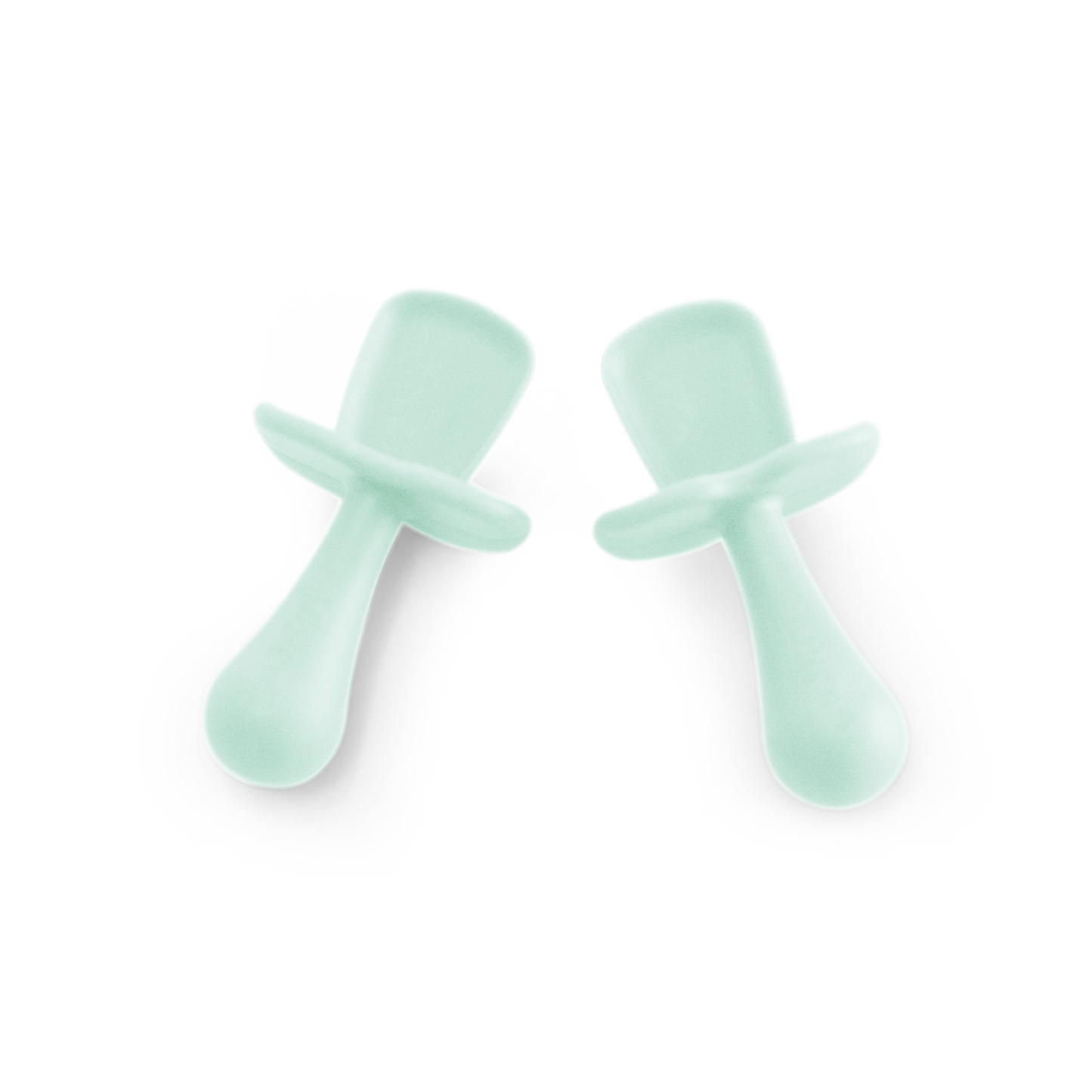 Silicone First Spoon for Baby - Light Green - Joyfull