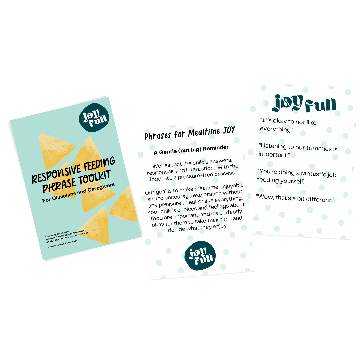 Responsive Feeding Phrase Toolkit - Digital Download