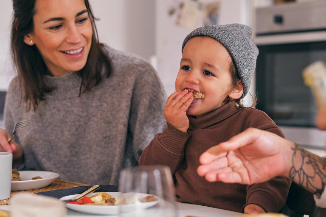 Eating Baby Photo - Joyfull Mealtimes