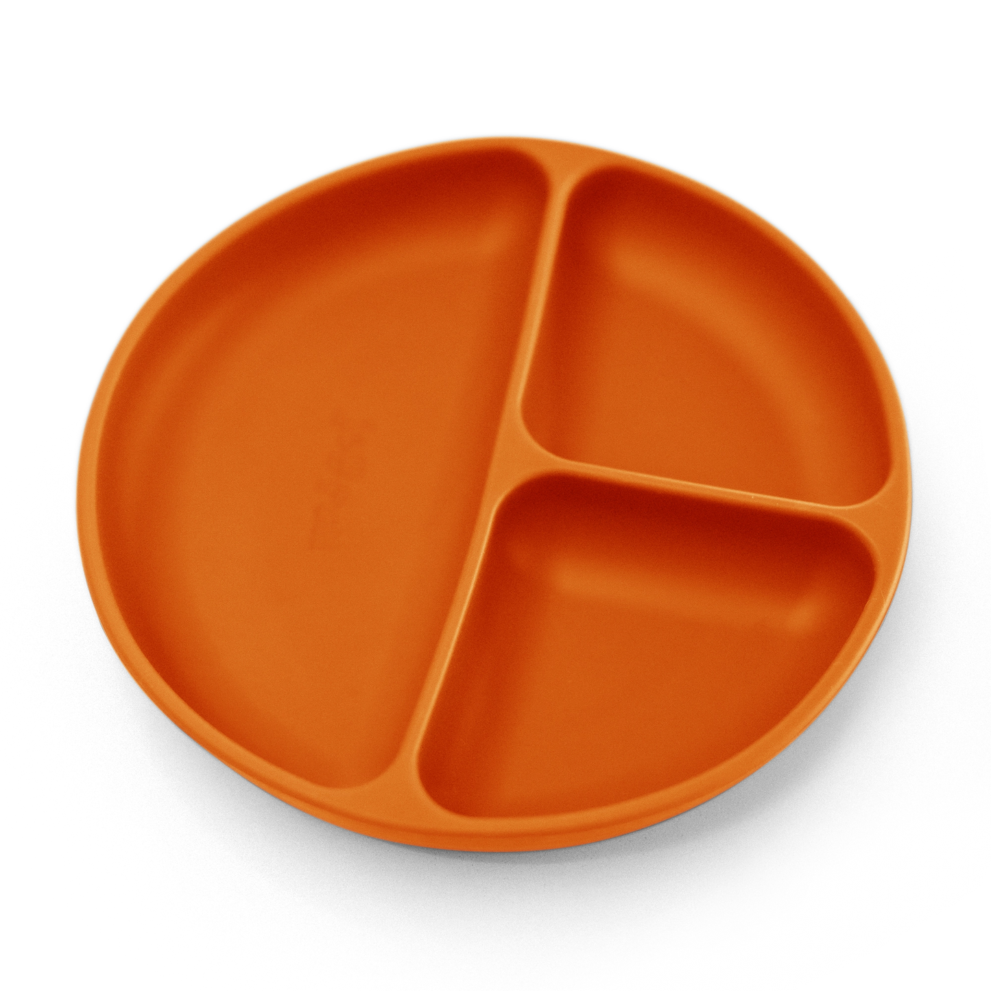 Silicone Suction Plate for Babies - Orange - Joyfull