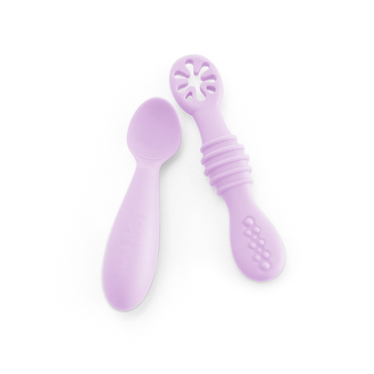 Silicone Spoon for Babies - Purple - Joyfull