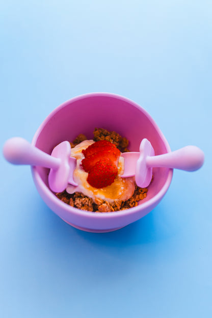 Dippy Duo Bowl and Spoons Set