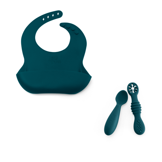 Taste Trio Bib and Spoons Set