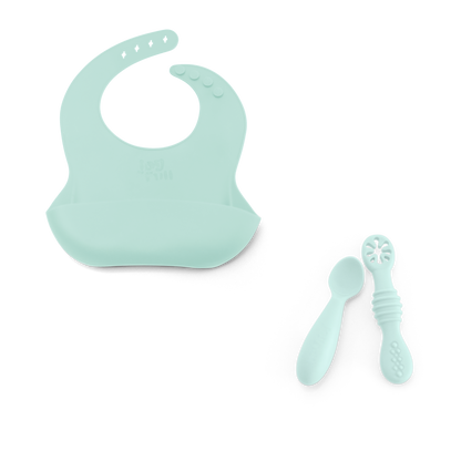 Taste Trio Bib and Spoons Set