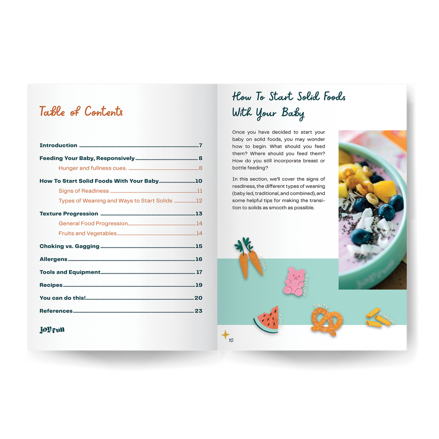 Starting Solids Guidebook 2 - Joyfull