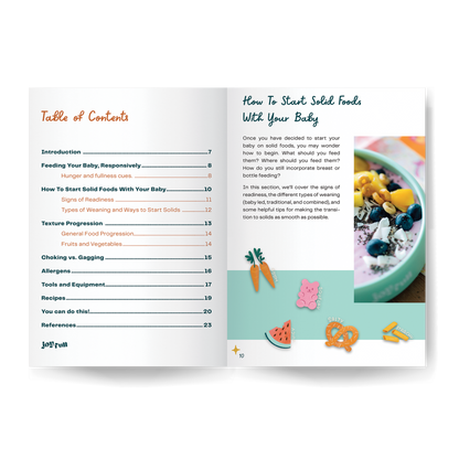 Starting Solids Guidebook 2 - Joyfull